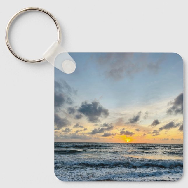 Chaveiro Foto personalizada Adicionar sua própria foto (Frente)