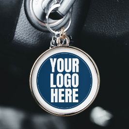 Chaveiro Foto personalizada da empresa do logotipo comercia