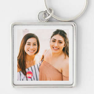 Chaveiro Foto Personalizada de Amigos
