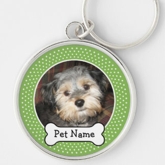 Chaveiro Foto personalizada de animais de estimação com oss