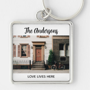 Chaveiro Foto Personalizada de Casa Nova
