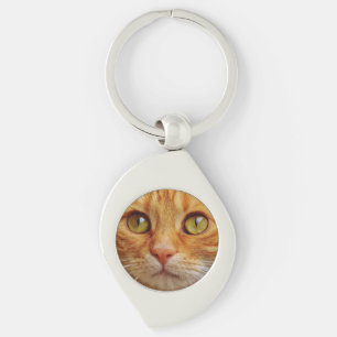 Chaveiro Foto personalizada de gato bonito