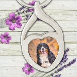 Chaveiro Foto personalizada de Pet Keepsasasasak do cão<br><div class="desc">Carregar seu animal de estimação com você em qualquer lugar que você vá com este chaveiro personalizado de fotos de animais! Deve ter para cada mãe de cachorro e pai de cachorro! Chaveiro de Foto Pet Pet do Lover Personalizado</div>