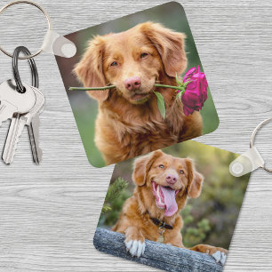 Chaveiro Foto personalizada de Pet Keepsasasasak do cão