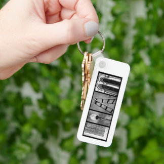 Chaveiro Foto personalizada de texto "Liam"