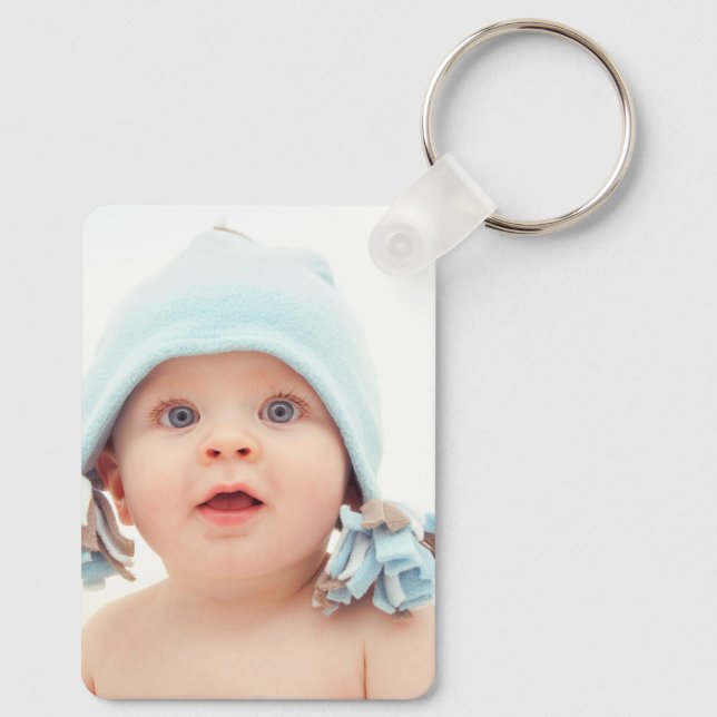 Chaveiro Foto Personalizada do Bebê (Verso)