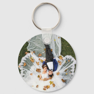 Chaveiro Foto personalizada do Cheio Moderno Crie o seu
