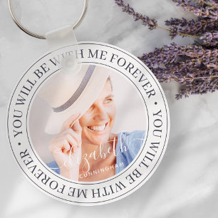 Chaveiro Foto Personalizada do Elegante Moderno de Cotaçã