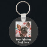 Chaveiro Foto personalizada e texto<br><div class="desc">Chaveiro de foto personalizada e texto</div>