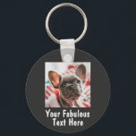 Chaveiro Foto personalizada e texto<br><div class="desc">Chaveiro de foto personalizada e texto</div>
