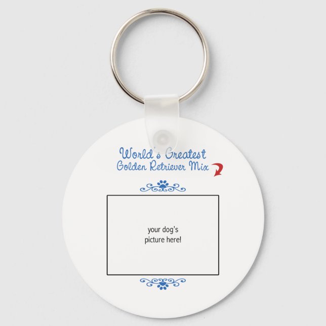 Chaveiro Foto personalizada! Maior combinação de Ouros (Frente)