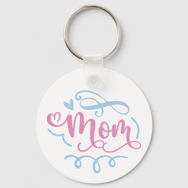 Chaveiro Foto Personalizada Mamãe (Frente)
