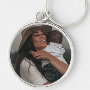 Chaveiro Foto Personalizada Moderna Completa