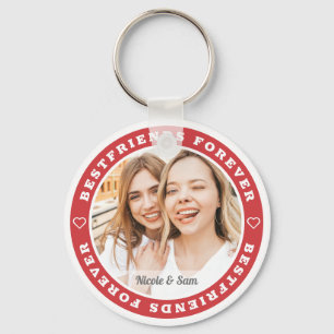 Chaveiro Foto Personalizada Moderna do BFF para Bestamigos