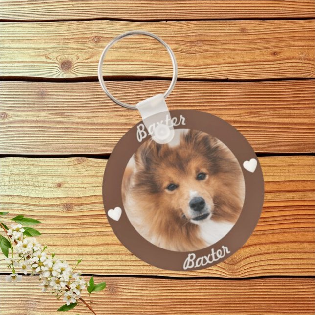 Chaveiro Foto personalizada para cães (Criador carregado)