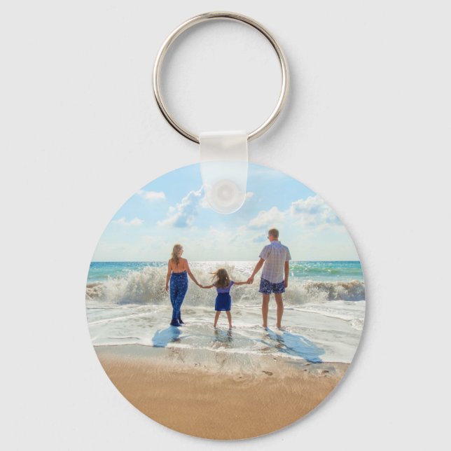 Chaveiro Foto personalizada - Único seu próprio Design pers (Frente)