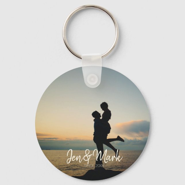 Chaveiro Foto roubada. Tipografia de nome e ano. (Frente)