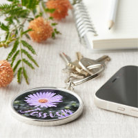 Fotografia Personalizada da Flor Roxa