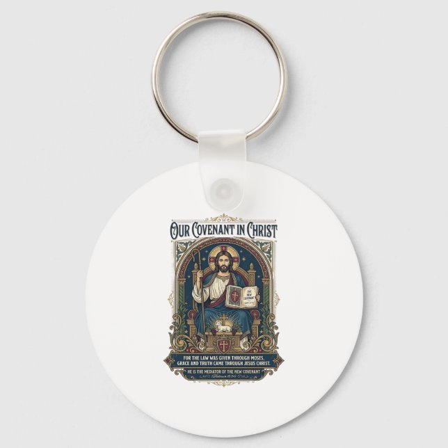 Chaveiro Fotógrafo de Casamento de Jesus Camisa Cristã (Frente)