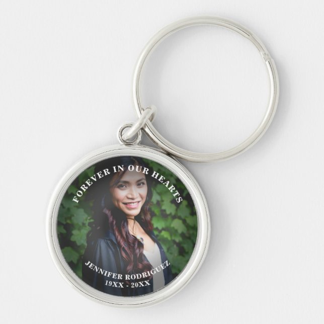 Chaveiro Fotos Personalizadas Celebração Da Vida Morte Lemb (Frente)