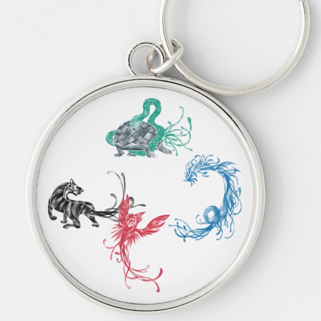 Chaveiro Four Gods (Frente)