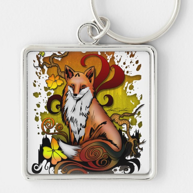 Chaveiro Fox ao ar livre (Frente)
