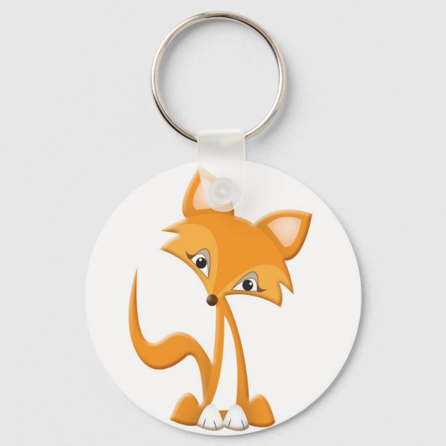 Chaveiro Fox de Cartoon (Frente)