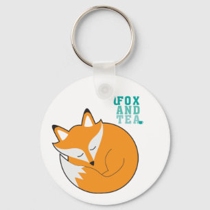 Chaveiro Fox e anel chave do chá - N.1