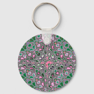 Chaveiro Fractal 22, cadeia-chave