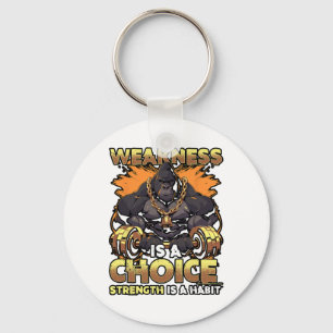 Chaveiro Fragilidade É Um Trabalho Motivacional De Gym Malh