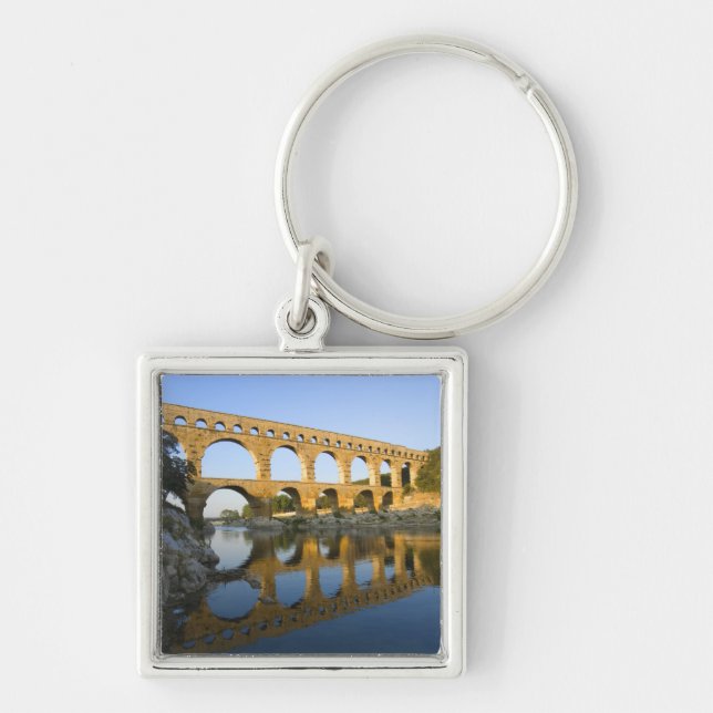 Chaveiro França, Avinhão. O aqueduto romano Pont du Gard (Frente)