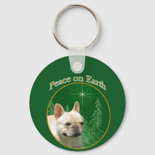 Chaveiro França Buldogue Peace
