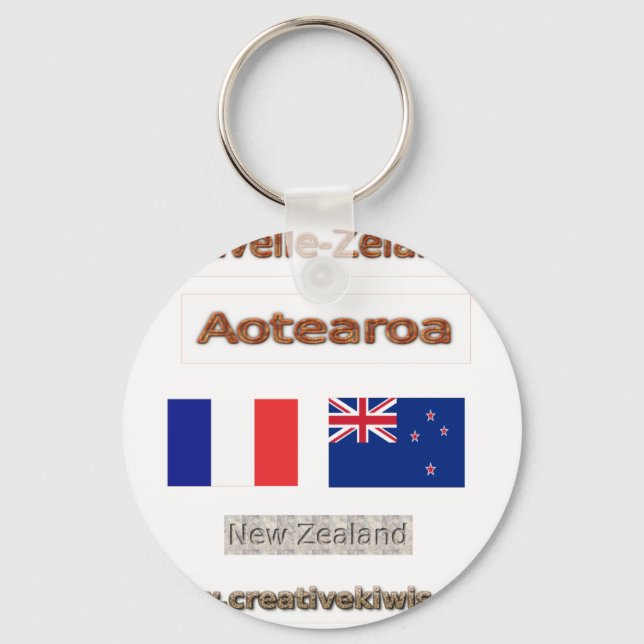 Chaveiro França, Nouvelle-Zélande (Frente)
