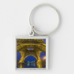 Chaveiro França, Paris. Torre Eiffel iluminada à