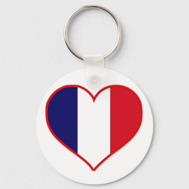 Chaveiro France Love (Frente)