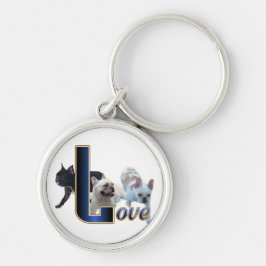 Chaveiro Francês Buldogue Love