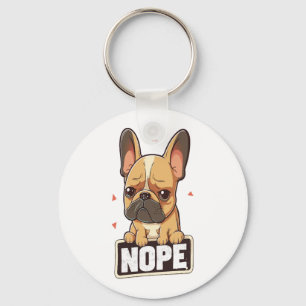 Chaveiro Francês Buldogue Nope