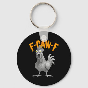 Chaveiro Frango F C A W F engraçado galinha 