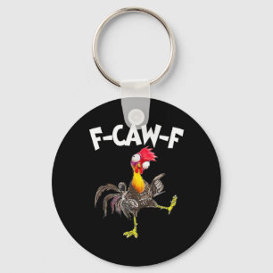 Chaveiro Frango F-Caw-F Engraçado FCAWF Galinha