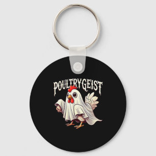 Chaveiro Frango Fantasma Ultrygeist Funny Halloween Fazende