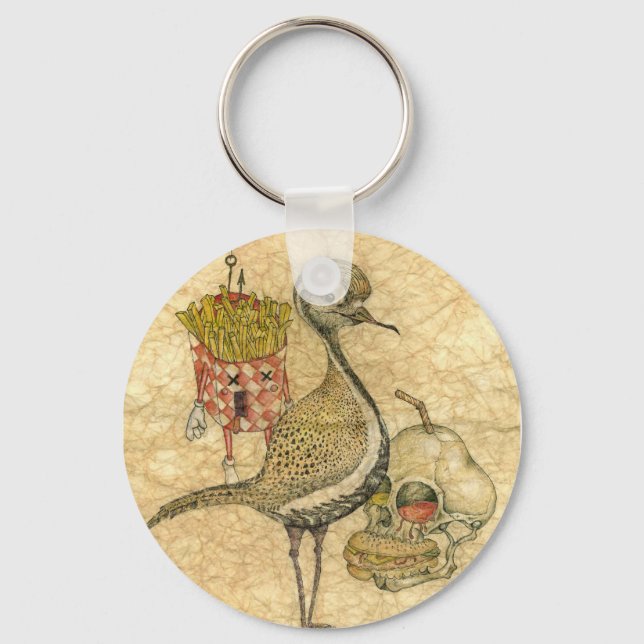 Chaveiro Frango não batatas fritas (Frente)