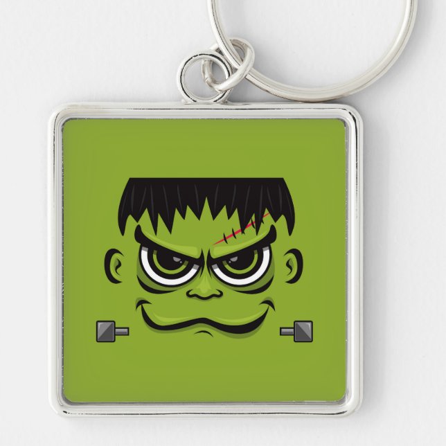 Chaveiro Frankenstein Halloween Face (Frente)