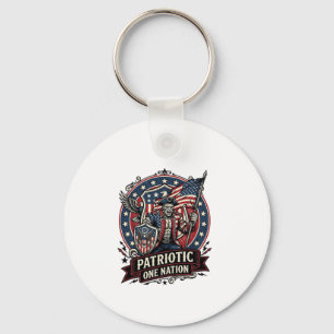 Chaveiro Frankenstein Patriótico Brutal Horror Monstro Libe