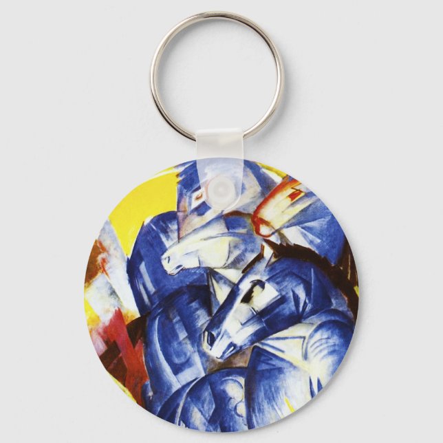 Chaveiro Franz Marc A Torre da Corrente-Chave dos Cavalos A (Frente)