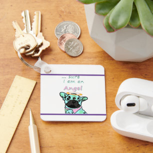 Chaveiro Französische Bulldogge Angel