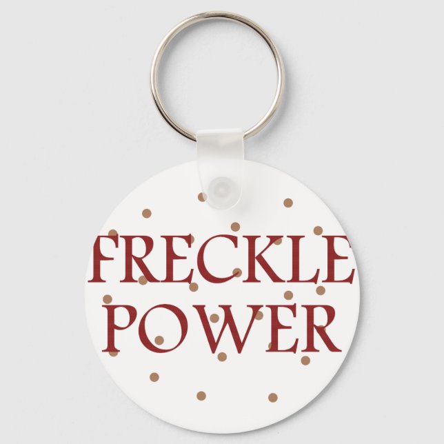 Chaveiro Freckle Power (Frente)