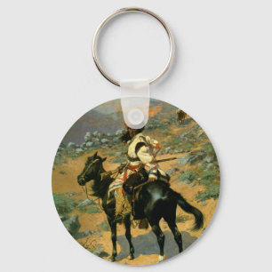 Chaveiro Frederic Remington's The Indian Trapper (1889)