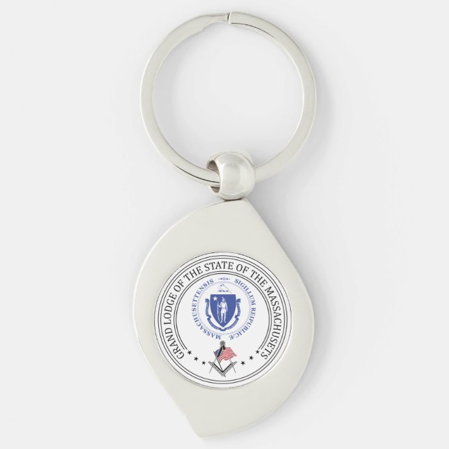 Chaveiro Freemasonry, Loja do Estado de Massachusetts (Frente)