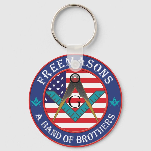 Chaveiro Freemasons - Banda dos Irmãos (Frente)