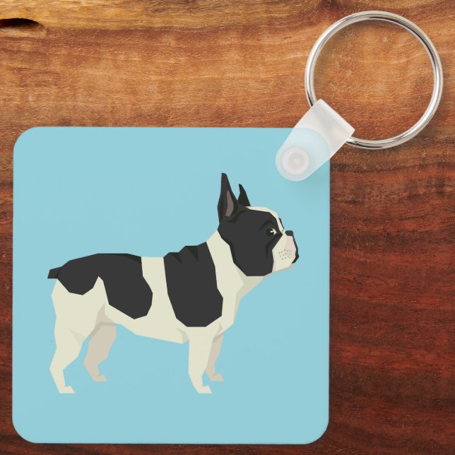 Chaveiro French Bulldog (Verso)